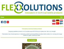 Tablet Screenshot of flexxolutions.com